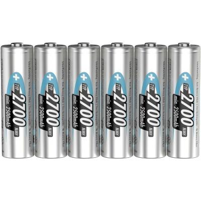 Pile rechargeable LR6 (AA) NiMH 4+2 HR06 2700 mAh 1.2 V 6 pc(s)