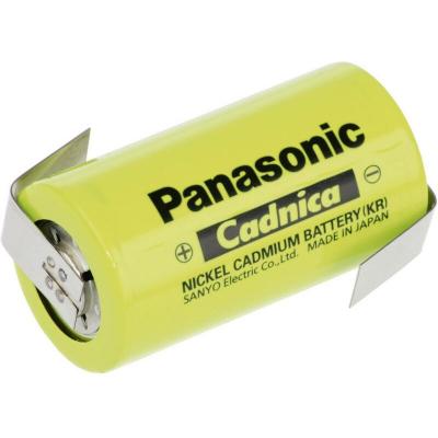 Panasonic - Pile rechargeable sp&eacute;ciale LR14 (c) cosses &agrave; souder en z NiCd c zlf 1.2 v 3000 mAh