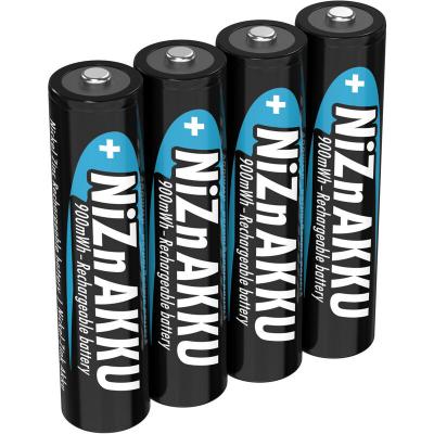 Ansmann 1x4 Nizn Micro Aaa 900mah 1321-0001 Batteries Noir