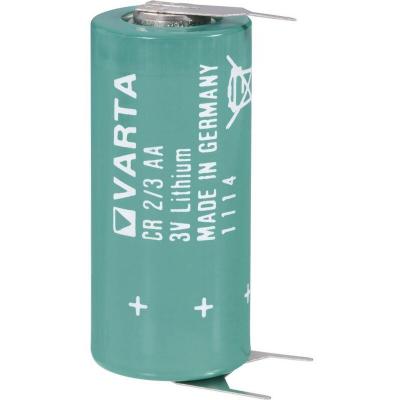 Pile sp&eacute;ciale CR 2/3 AA SLF lithium 6237 picots &agrave; souder en U 3 V 1350 mAh 1 pc(s)
