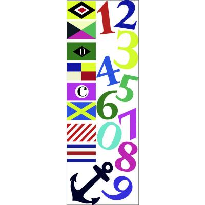 Plage 152503 Sticker Mural - Navy, 1 Planche, 24 x 68 cm