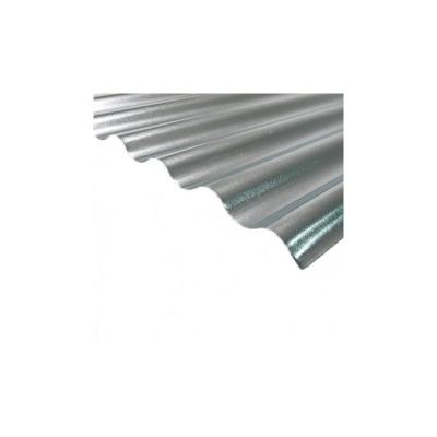 Plaque acier galvanis&eacute; petites ondes Gris, l : - 90cm, L : - 3m