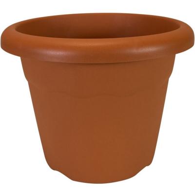 Plastiken Terra Pot de fleurs rond 40x40x29 cm marron