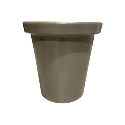 Pot de fleurs rond xxl Delight 420l-Taupe-100cm - Taupe