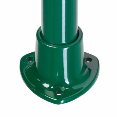 Platine aluminium &agrave; visser Univers vert, H.8 x l.11 x P.11 cm - Dirickx