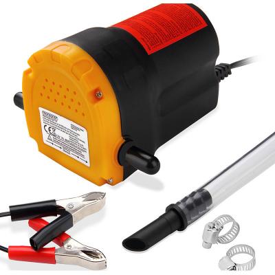 Pompe &agrave; vidange auto 12V 80W huile carburant