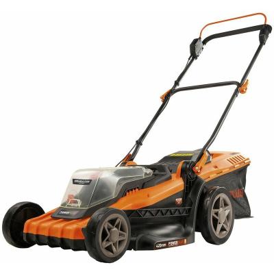 Powerplus Powdpg75610 40v 420 Mm Electric Lawn Mower Argent&eacute;