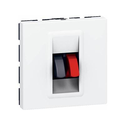 Legrand Prise haut parleur Mosa&iuml;c 2modules