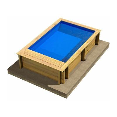Piscine bois rectangulaire Procopi Pooln Box Junior h.0 76 m