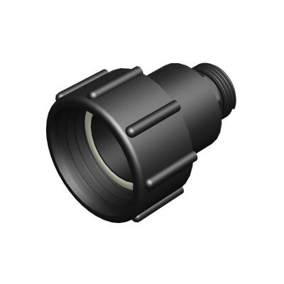 Raccord femelle 2"" S60x6 avec &eacute;crou tournant - male 1"" pas gaz - 1'' BSP