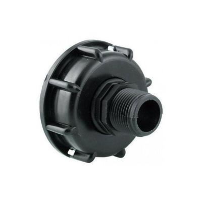 Raccord Pvc S60x6 taraud&eacute; 3/4 (20/27) pour cube ibc 1000 litres