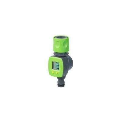 RIBILAND Raccord rapide Acqualitre &agrave; compteur d'eau - Indication de d&eacute;bit
