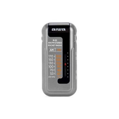 Aiwa Mini R-22sl Portable Radio Am/fm Clair
