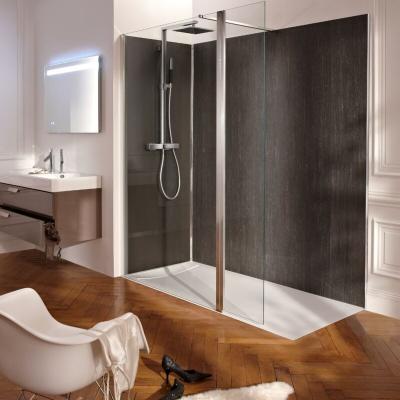 Receveur douche Flight Neus antid&eacute;rapant extra plat, douche italienne Acrylique renforc&eacute;, 140 x 80