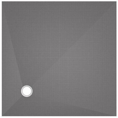 Wedi - Receveur &agrave; carreler Fundo Primo, &eacute;coulement excentr&eacute;e, 90 x 90