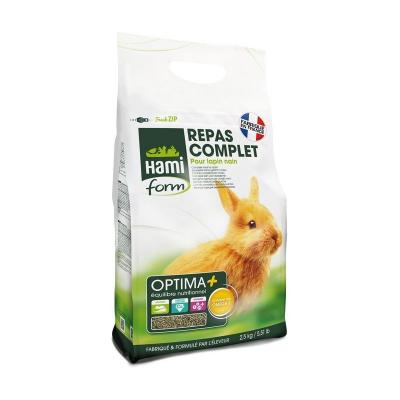 Optima prime Aliment complet pour Conejo. 2.5 KG Hami Form