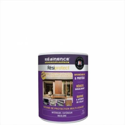 Resine de protection Resiprotect transparente R&eacute;sinence 1L
