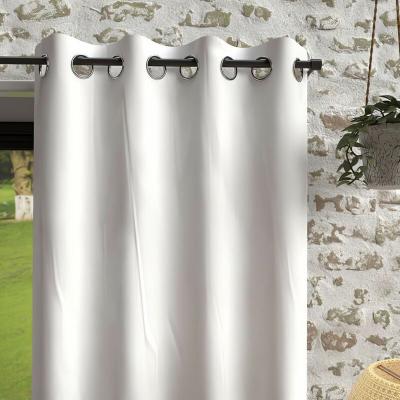 Soleil d'ocre Rideaux et Draperies, Polyester, Blanc, 140 x 180 cm