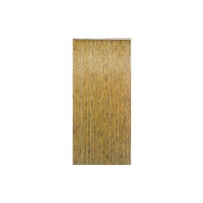 Rideau en b&acirc;tonnet de bambou vernis - Naturel - 90 x 200cm