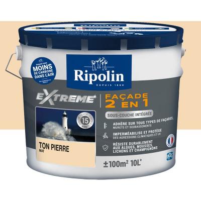RIPOLIN PROTECTION EXTREME FACADE TON PIERRE Mat 10 L