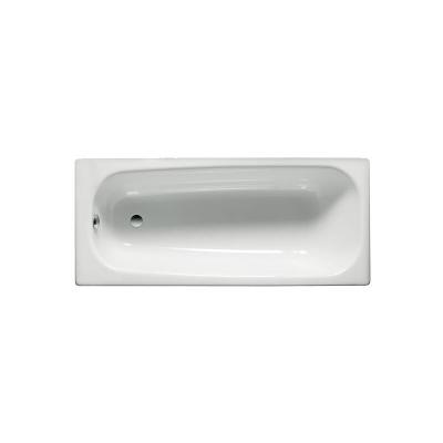 Baignoire avec pieds CONTESA 160x70cm perc&eacute;e un trou en acier blanc - ROCA - A235996000