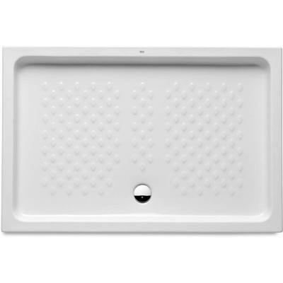 Receveur de douche italia 100X70x8 c&eacute;ramique blanc Roca A3740HT000