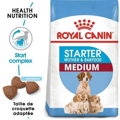 Royal Canin Medium Starter Mother & Babydog pour chiot 2 x 4 kg