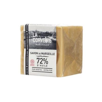 La Corvette Cube de Savon de Marseille Extra Pur Ecocert Film 200 g