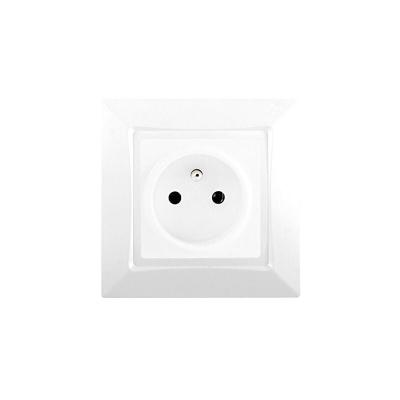 Delta one prise de courant 2P+T complet blanc SIE003667 - Siemens