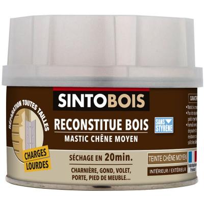Reconstitue bois les parties manquantes charge lourde 550g Ch&ecirc;ne moyen 