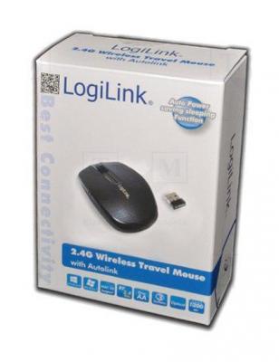 LOGILINK MOUSE OPTICAL WIRELESS 2.4 G BLACK (ID&hellip;
