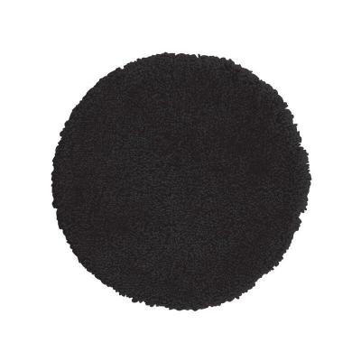 Tapis de bain - Microfibre - Antid&eacute;rapant - HIGHLAND - 60cm - Noir SPIRELLA