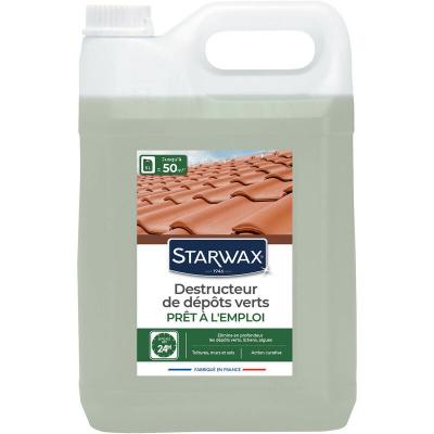 Destructeur de d&eacute;p&ocirc;ts verts toitures murs et sols PAE Starwax 5L