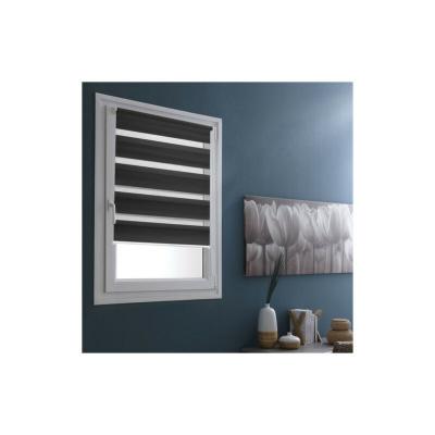 Store Enrouleur Jour/Nuit Uni - Gris - 52 x 100 cm