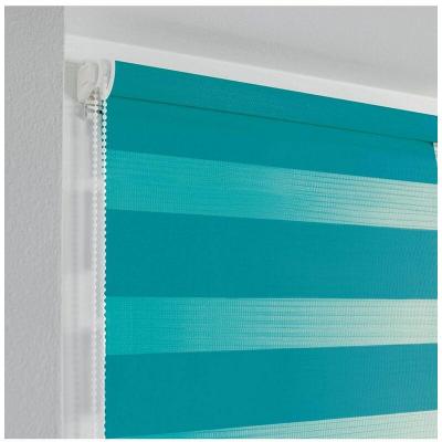 Store enrouleur jour et nuit 60 x 90 cm polyester daynight Bleu