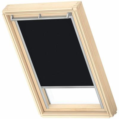 VELUX Original Store Occultant (DKL), Cadre Argent&eacute;, CK02, Noir