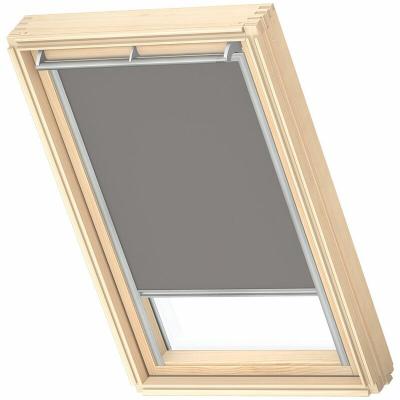 Store fen&ecirc;tre de toit VELUX occultant manuel gris DKL M04, cadre gris