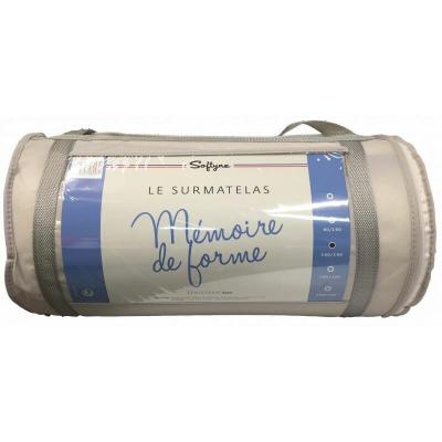 Surmatelas Lestra Softyne &agrave; m&eacute;moire de forme 180 x 200 cm
