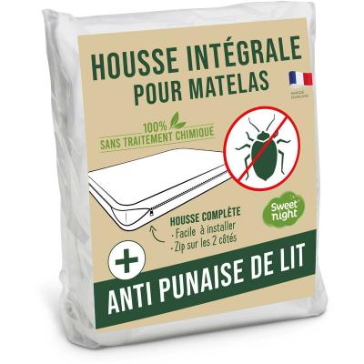 Housse int&eacute;grale matelas b&eacute;b&eacute; Anti-Punaise de lit 70x140x15cm
