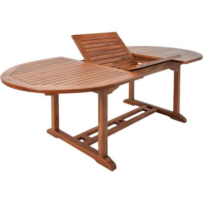 Table en bois d'eucalyptus FSC&reg; Vanamo 200cm pour jardin