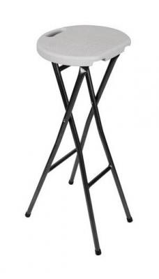 Toolland Tabouret de bar pliant