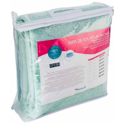 Tapis de sol pour piscine - Feutrine - 110g/m&sup2; - 600x660cm