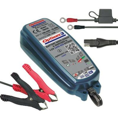 Chargeur de batterie Tecmate Optimate 3 12v 0.8A TM-430