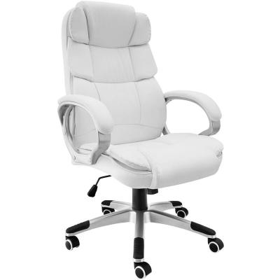 Fauteuil de direction bureau accoudoirs bois Rotatif &agrave; 360&deg; et