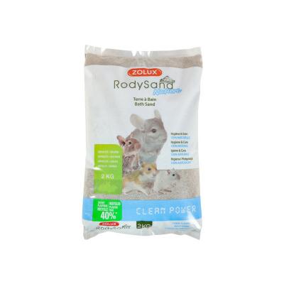 Terre &agrave; bain pour chinchillas avec soufre 2 kg Zolux