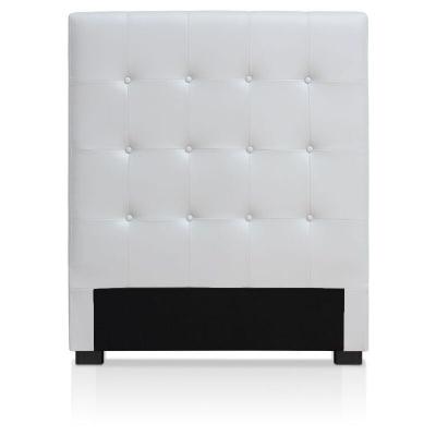 Paris Prix - T&ecirc;te De Lit Capitonn&eacute;e amor 90cm Blanc