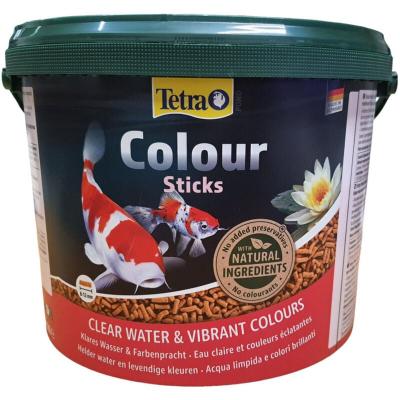 Tetra - Aliment complet pour poissons de bassin Colour Sticks 10L
