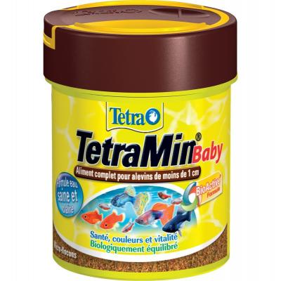 Min Baby alimentation pour bebe poissons d'ornement 30g/66ml Tetra Multicolor