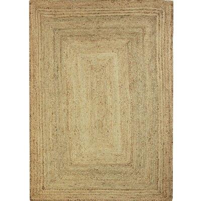 FULL Tapis de salon ou de chambre - Jute - Naturel - 160 x 230 cm