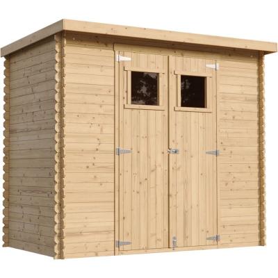 TIMBELA M310 - Abri de jardin en bois - H200 x l239 x L142 cm / 2.63 m2